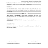 DECRETO 021/2017