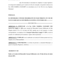 DECRETO Nº 015 Licencia Reyes.pdf