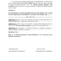 DECRETO 017/2017