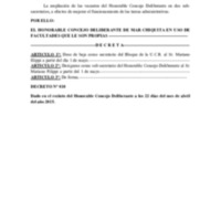 DECRETO 010/2015