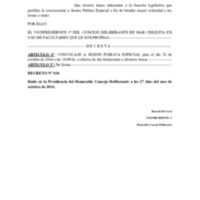 DECRETO 016/2014
