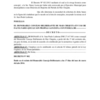 DECRETO 002/2014