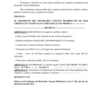 DECRETO 017/2015