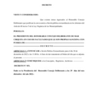 DECRETO Nº 031 convocatoria a extraordinaria.pdf DECRETO Nº 031 convocatoria a extraordinaria.pdf