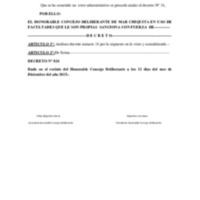 DECRETO 024/2015