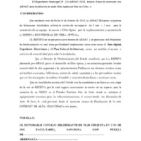 Ord.006 Solicita firma de convenio con ARSAT para Instalación de nodo fibra óptica en Mar de Cobo.pdf
