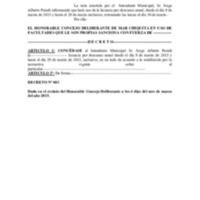 DECRETO 003/2015