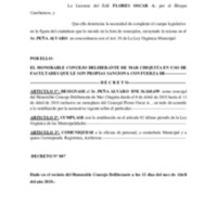 DECRETO Nº 007 Licencia Oscar Flores.pdf