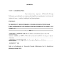 DECRETO Nº 028 convocatoria a extraordinaria.pdf DECRETO Nº 028 convocatoria a extraordinaria.pdf